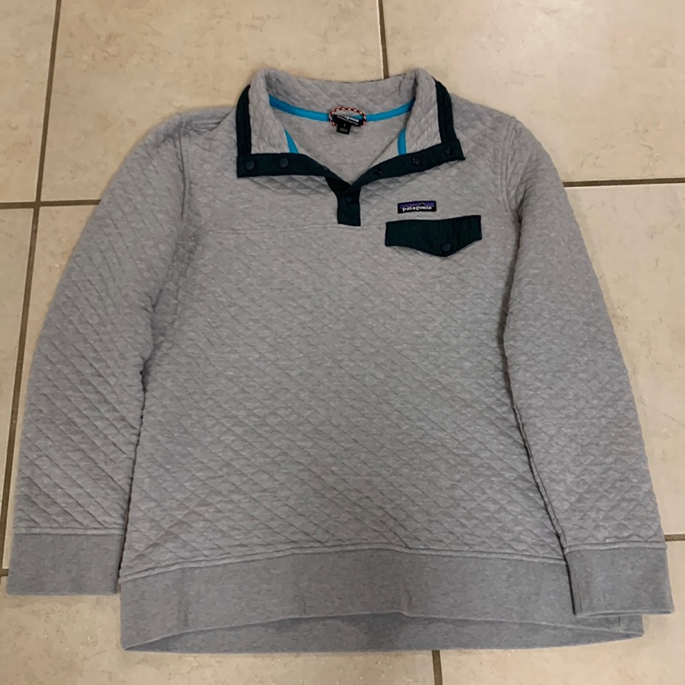 Patagonia quilted pullover